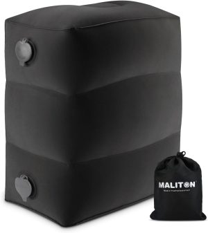 Maliton Inflatable Travel Foot Rest Pillow, Toddle...
