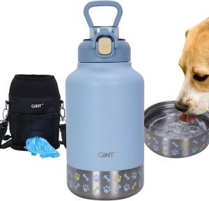 GiNT 37oz Insulated Stainless Steel Dog & Hum...