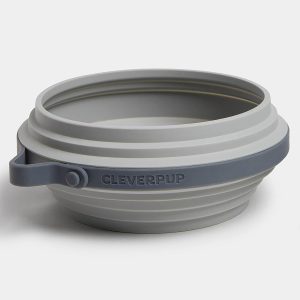 Cleverpup Nomad Large Collapsible Travel Dog Bowl ...