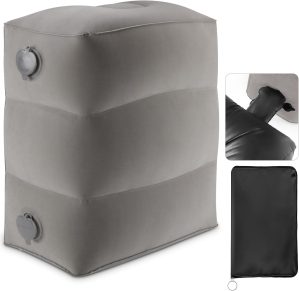 Maliton Inflatable Foot Rest Pillow for Travel,Kid...