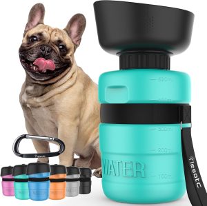 lesotc Dog Water Bottle, Portable Water Dispenser ...