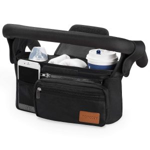 Momcozy Universal Stroller Organizer with Insulate...
