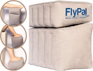Flypal Inflatable Foot Rest Pillow, Kids Airplane ...