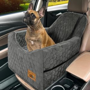 Dog Car Seat for Small/Medium Dogs, Memory Foam Do...