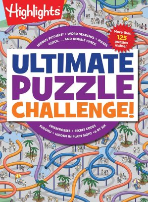 Ultimate Puzzle Challenge!: 125+ Brain Games for K...